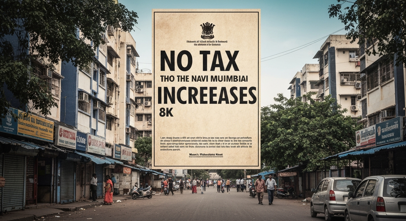 BJP: No tax hikes in Navi Mumbai for 20 years?