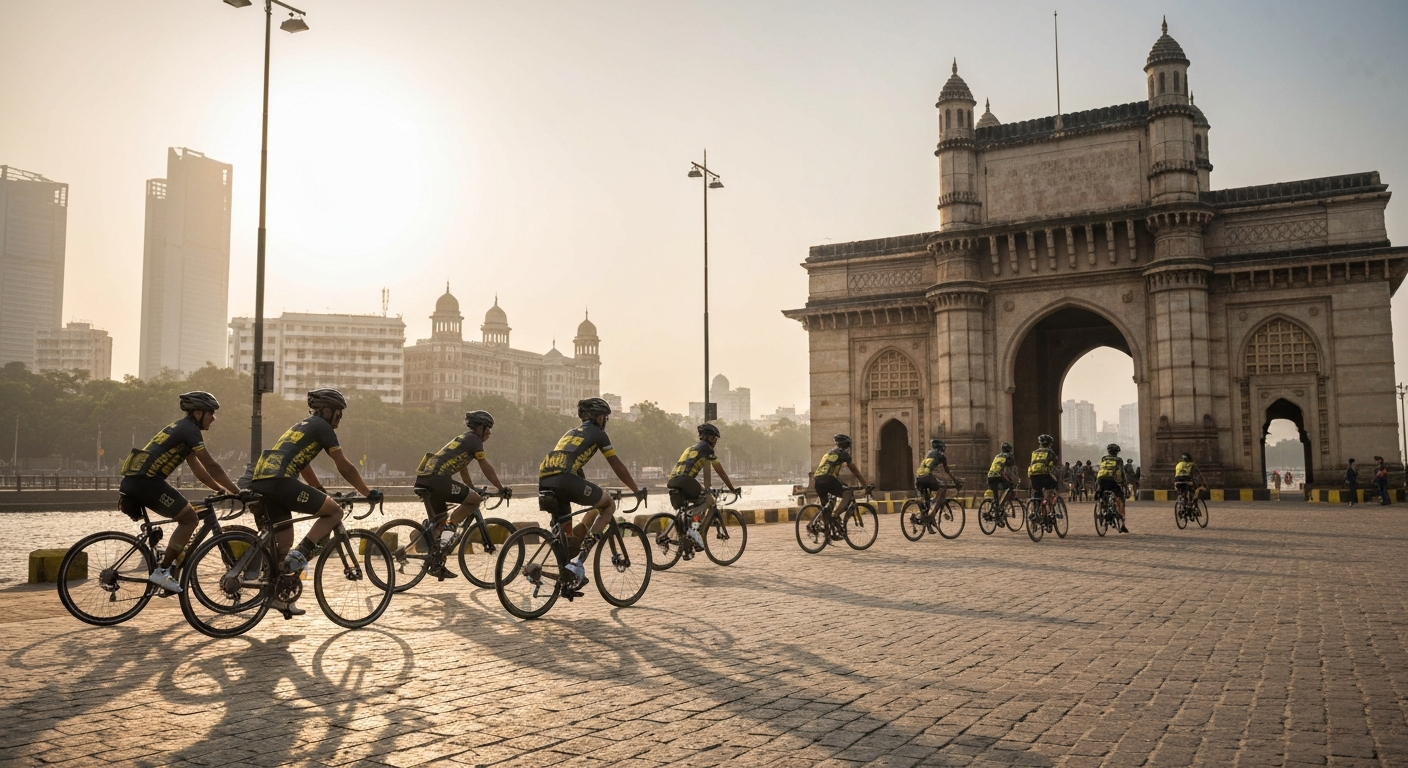 CISF Cyclathon: Navi Mumbai gets sweaty, eco-friendly visit