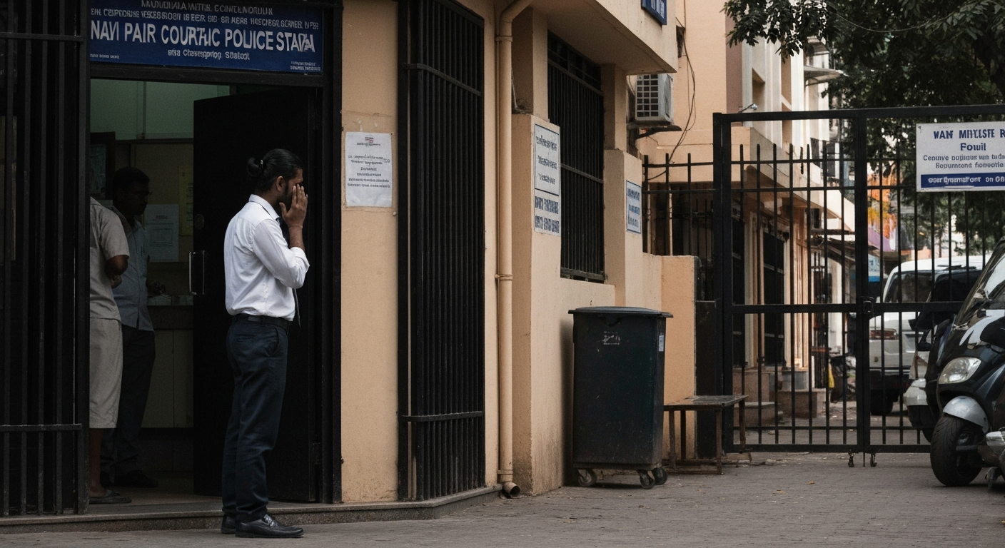 Navi Mumbai: Father-Son Duo Attack Court Clerk