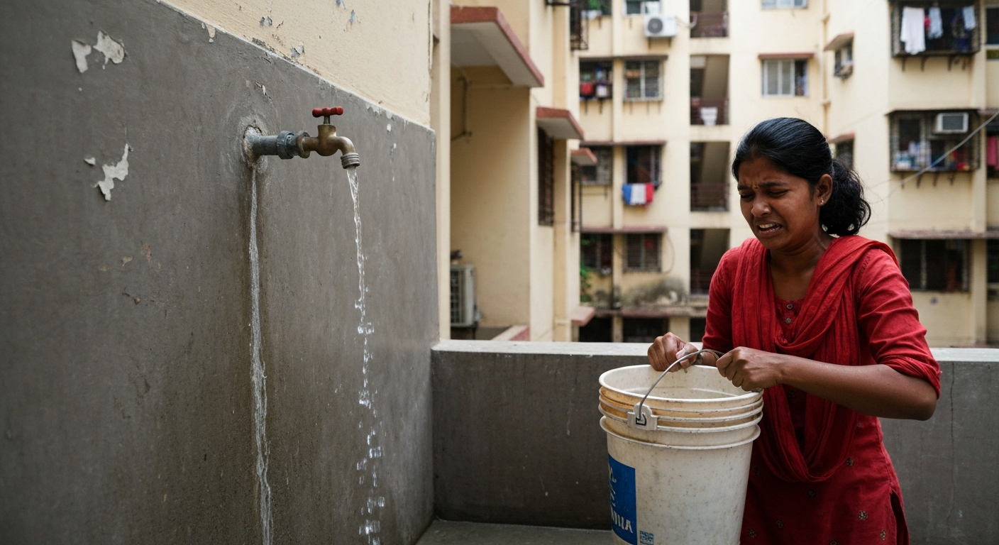 Morbe Dam Leak: Navi Mumbai Water Woes