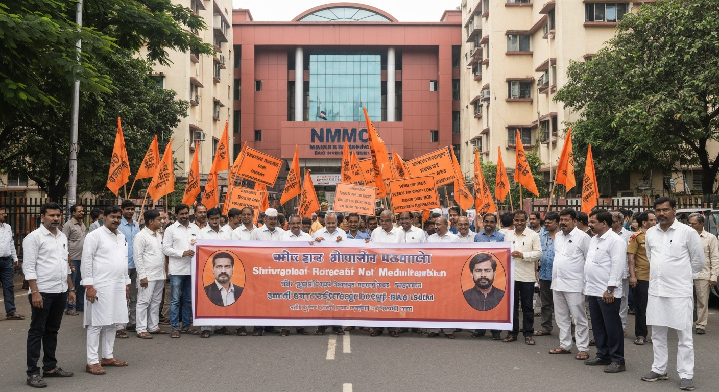 Sena Slams BJP Leader Over NMMC Projects