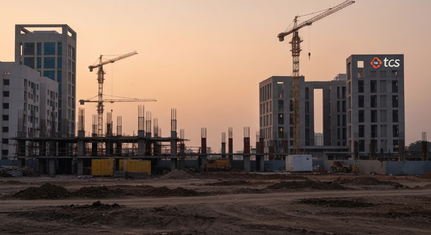 TCS building massive data center in Navi Mumbai.