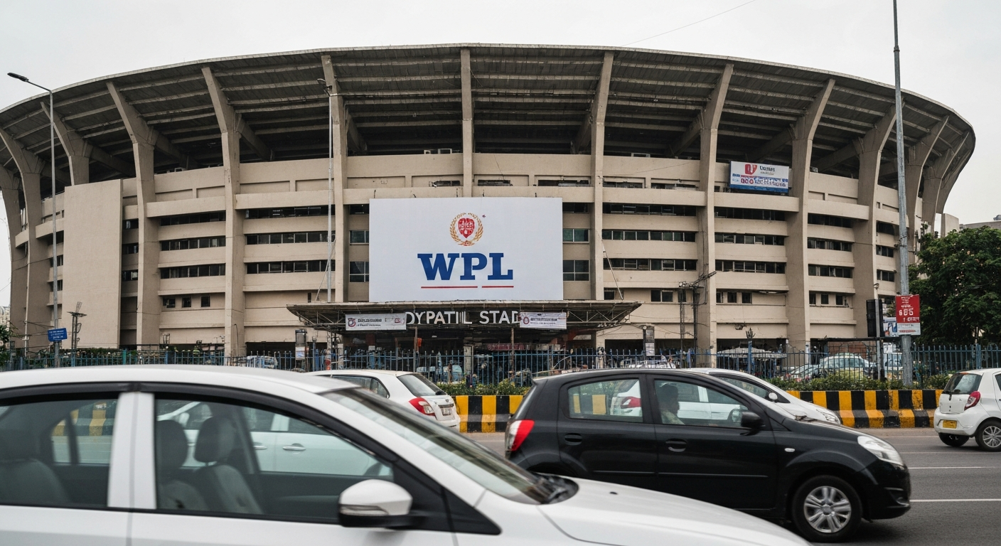 WPL 2026: Navi Mumbai's Stadium Gears Up